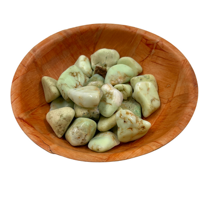 Polished Chrysoprase Crystal for Emotional Healing & Stress Relief