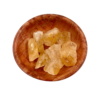 Raw Heat Treated Citrine Crystal for Confidence, Energy & Abundance