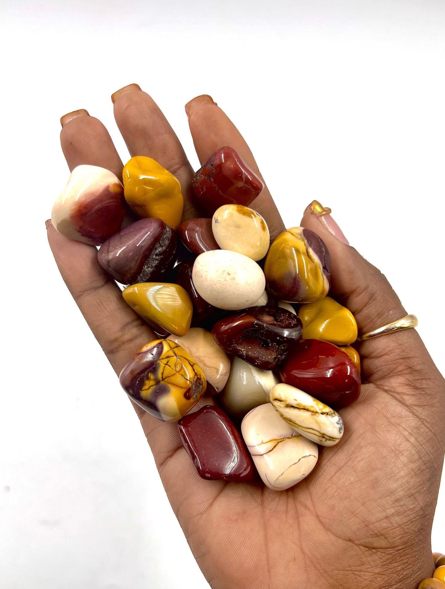 Polished Mook Jasper Crystal for Grounding, Focus, and Inner Stability