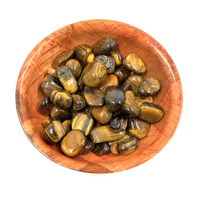 Polished Tiger's Eye for Natural Confidence & Protection Stone
