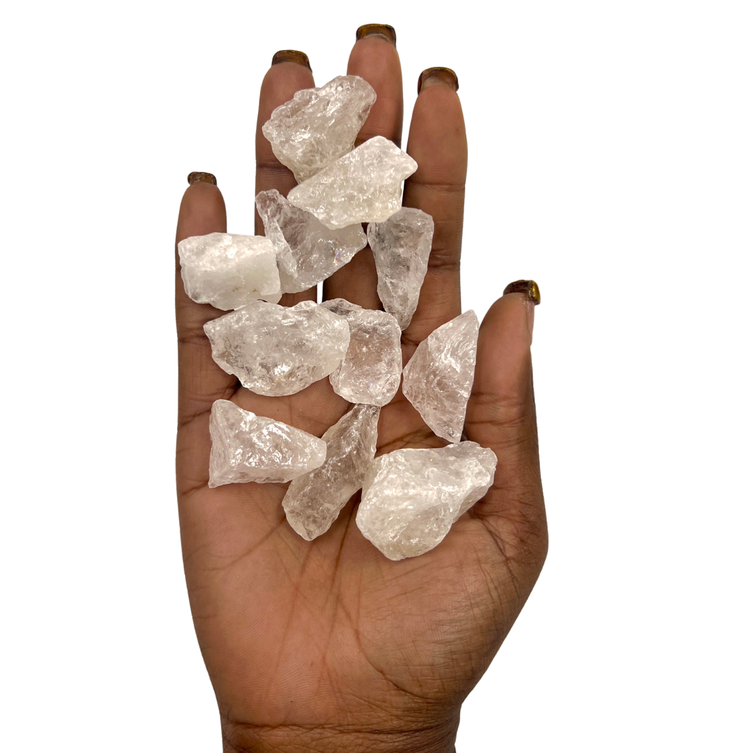 Raw Clear Quartz Crystal for Energy Amplification & Clarity