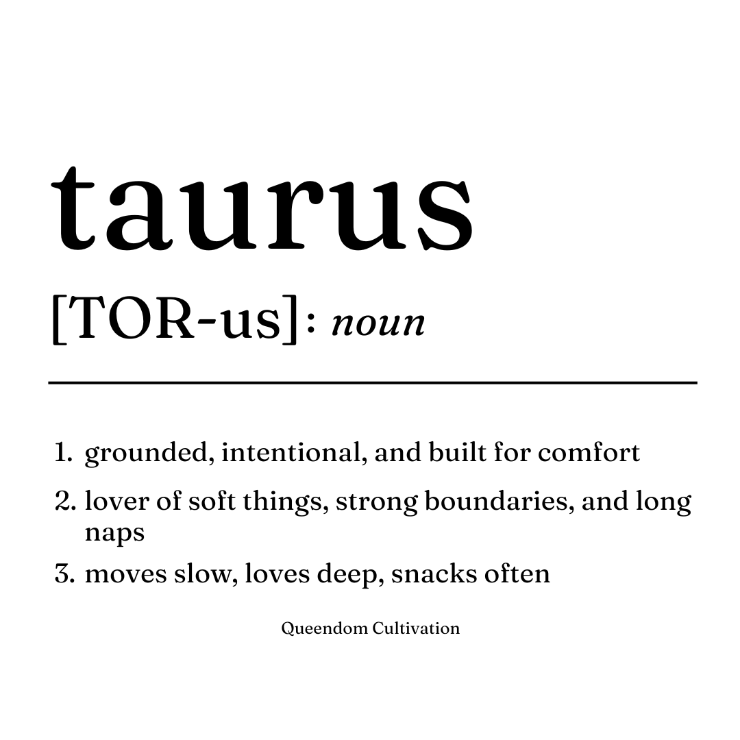 "Soft Life Certified" | Taurus Crop Top ♉️