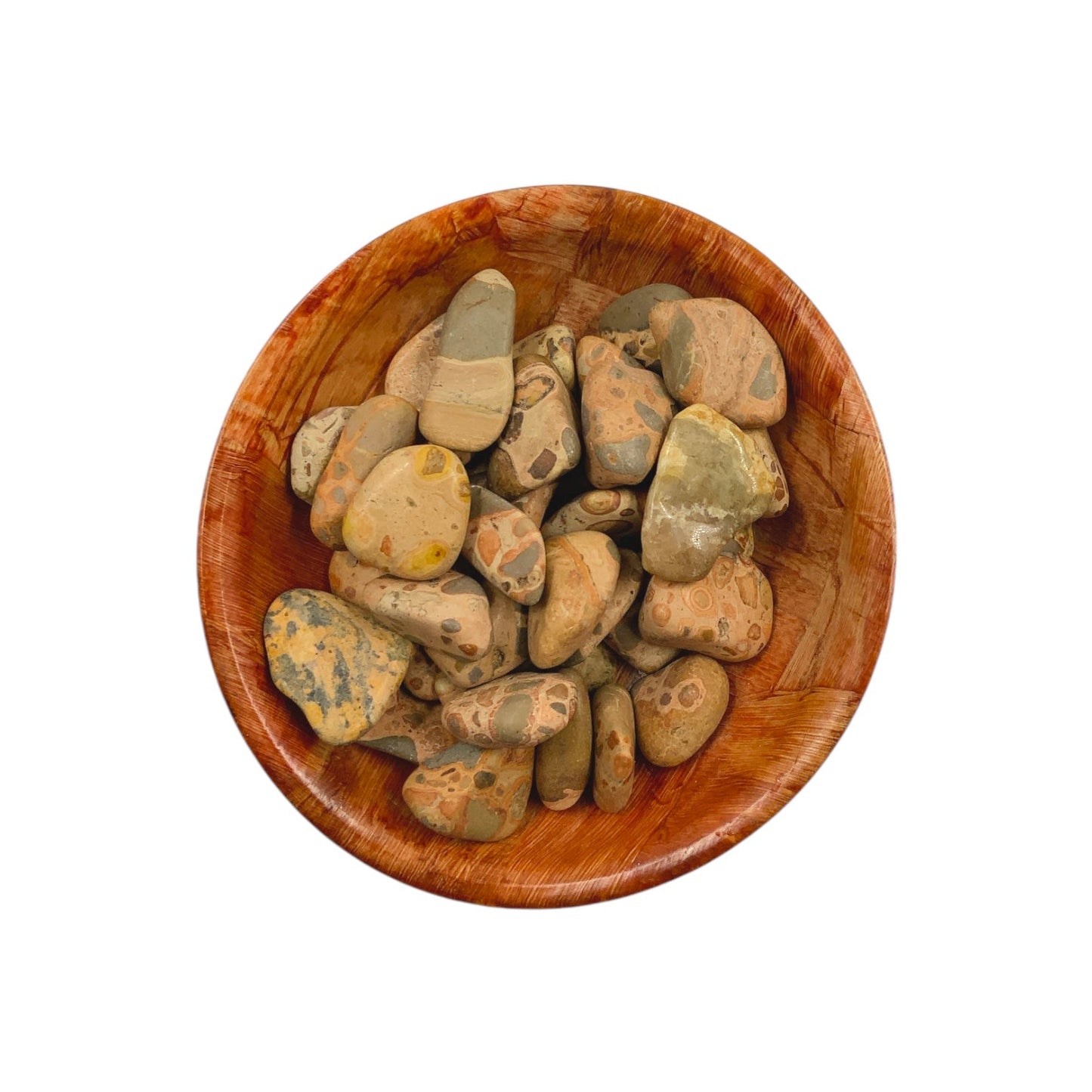 Polished Leopardite Crystal for Grounding, Focus & Emotional Balance