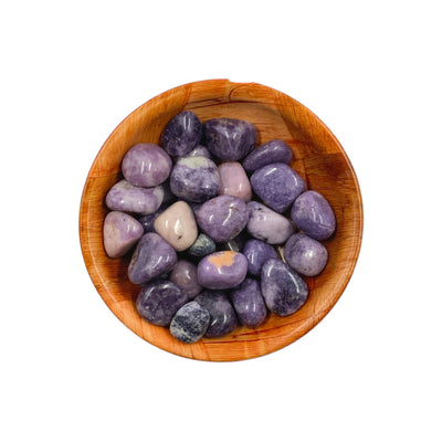 Polished Lepidolite Crystal for Anxiety Relief & Emotional Balance