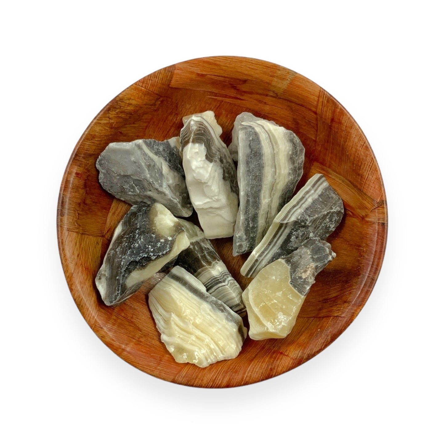 Raw Zebra Calcite Crystal for Emotional Balance & Inner Strength