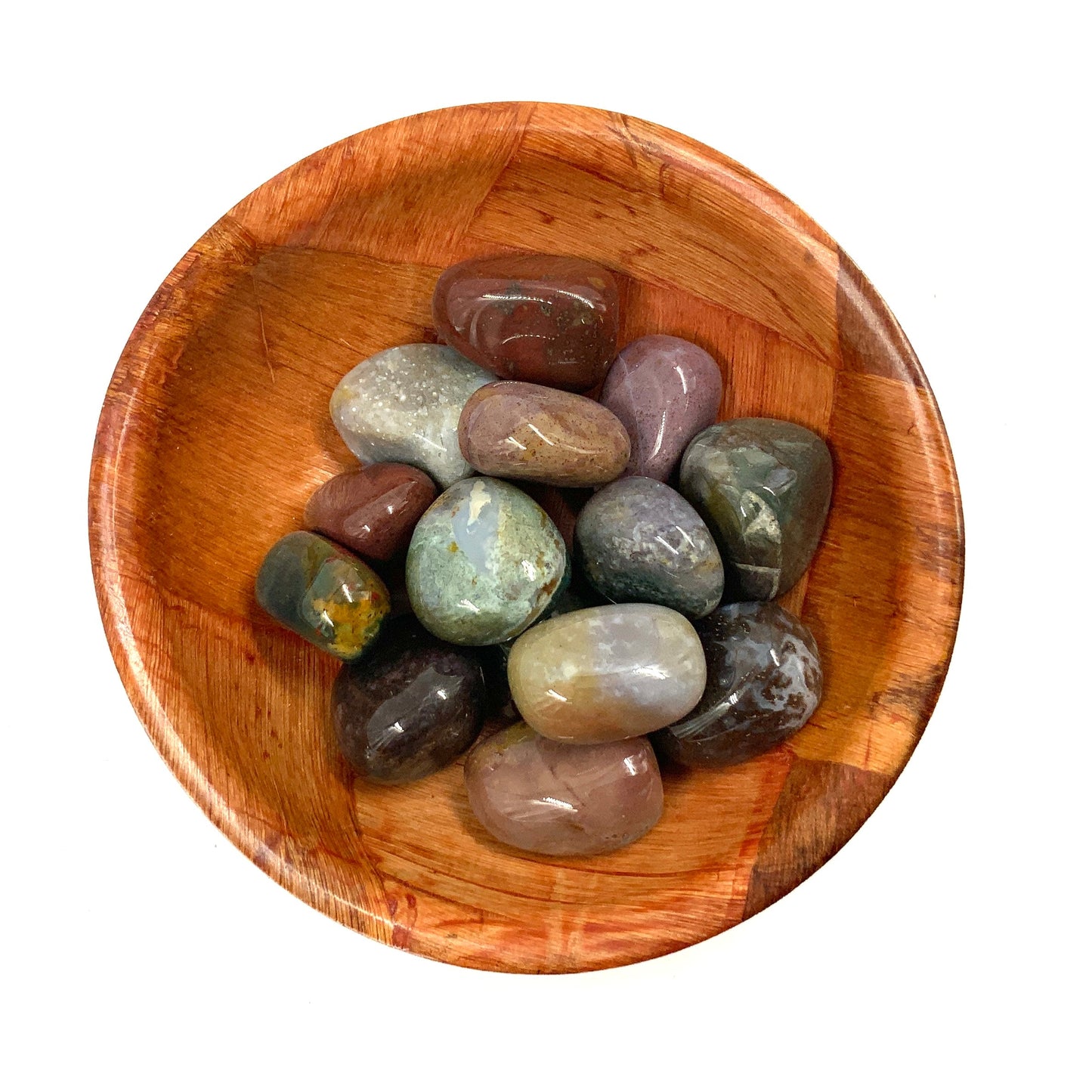 Polished Fancy Jasper Crystal for Focus, Grounding & Emotional Balance