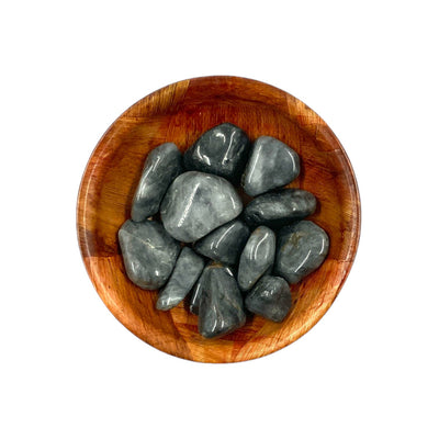 Polished Grey Quartz Crystal for Focus, Protection & Energy Clearing