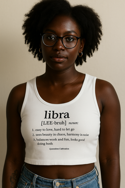 "The Balanced Baddie" | Libra Crop Top ♎️
