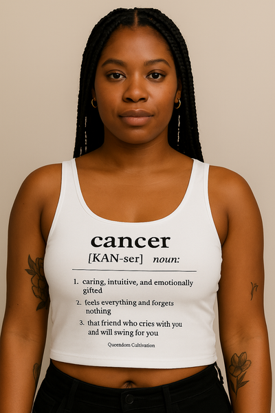 "Soft But Certain" | Cancer Crop Top ♋️