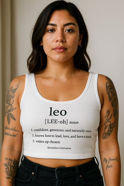 "Main Character Energy" | Leo Crop Top ♌️
