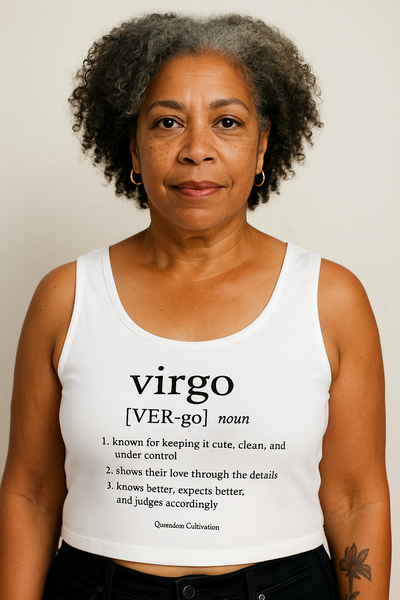 "Calm & Correct" | Virgo Crop Top ♍️