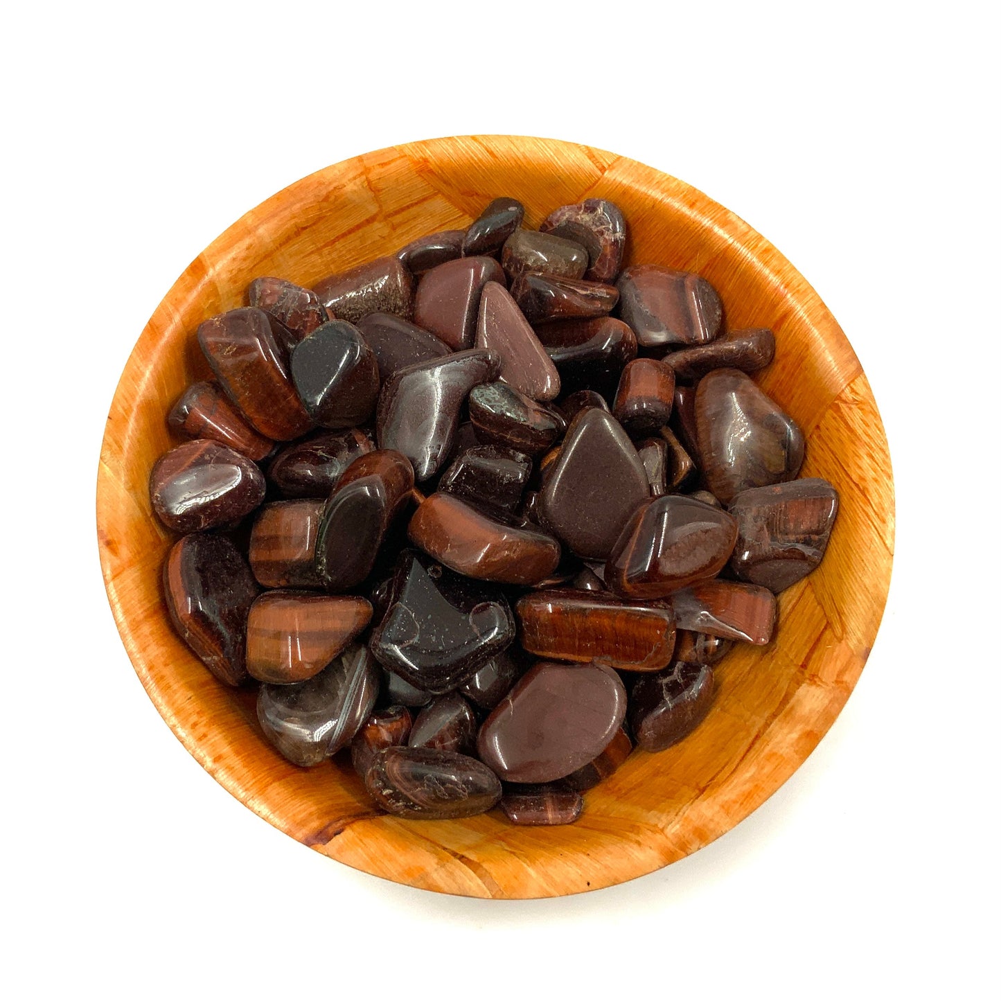 Polished Red Tiger's Eye for Focus, Motivation & Inner Strength