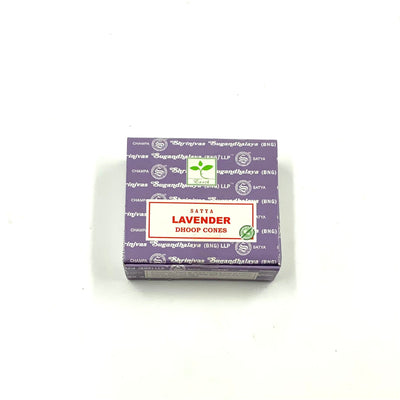 Lavender Dhoop Cones for Relaxation, Stress Relief & Meditation