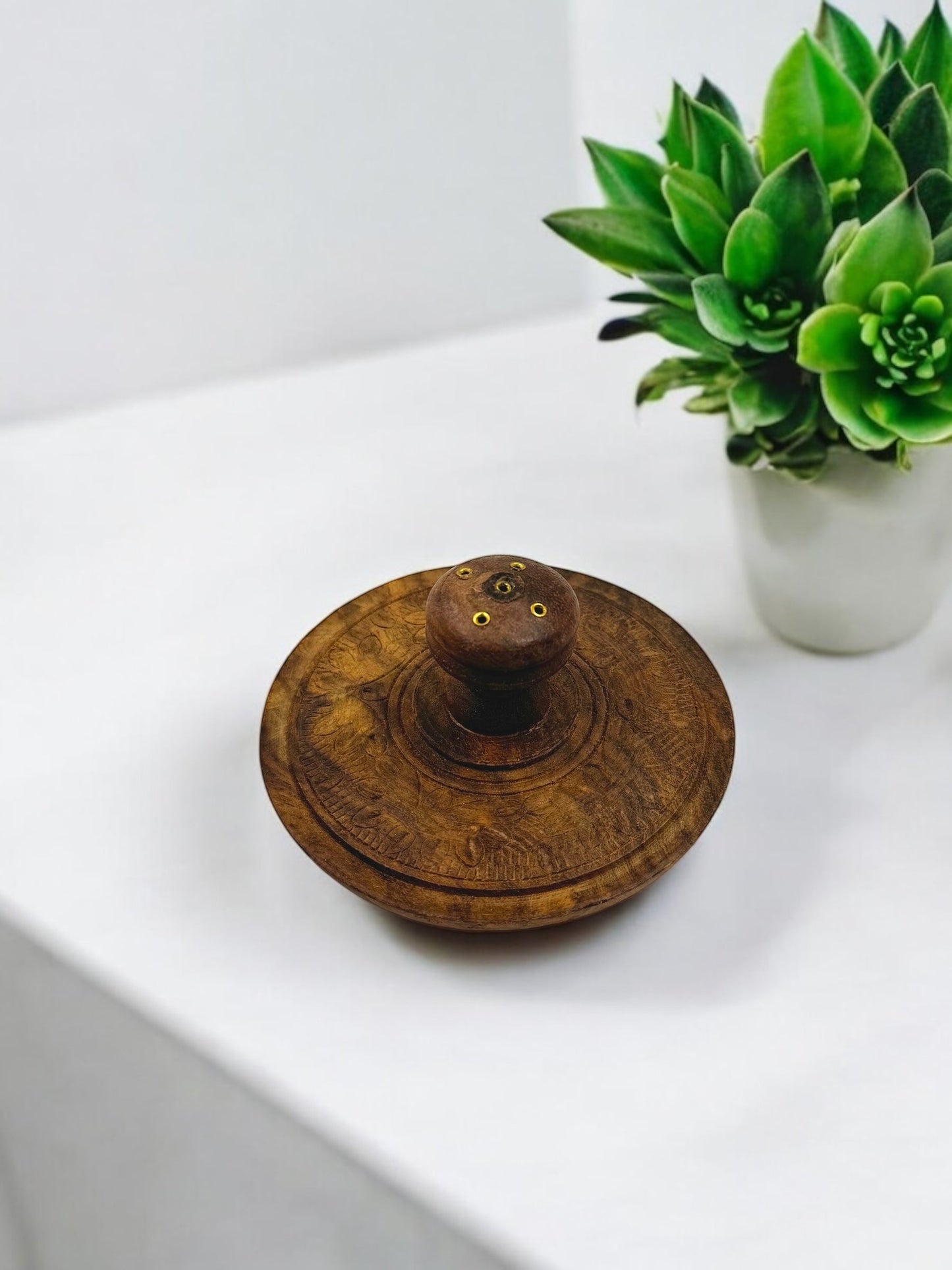 Wooden Incense Stick Burner