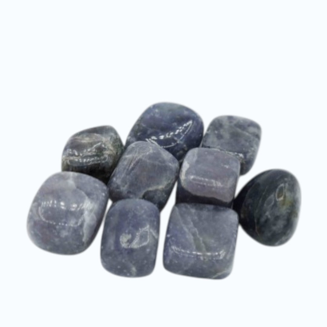 Polished Iolite Crystal for Focus & Clarity