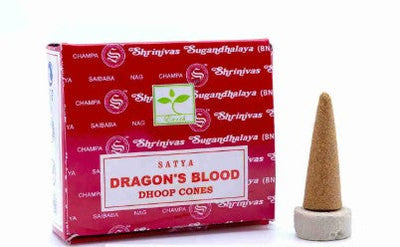 Dragon’s Blood Dhoop Cones for Cleansing and Protection