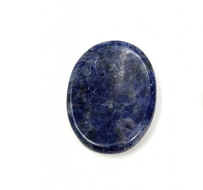 Sodalite Worry Stone – Calm, Clarity & Inner Wisdom