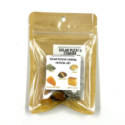 Crystal Set for Solar Plexus Chakra
