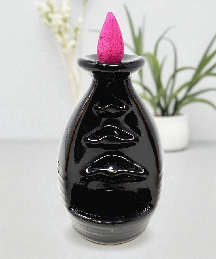 Waterfall Backflow Cone Burner for Aromatherapy & Meditation