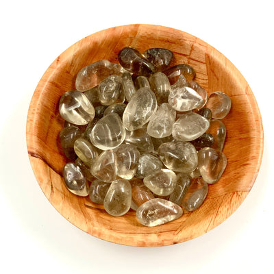 Polished Smoky Quartz Crystal for Grounding, Stress Relief & Focus