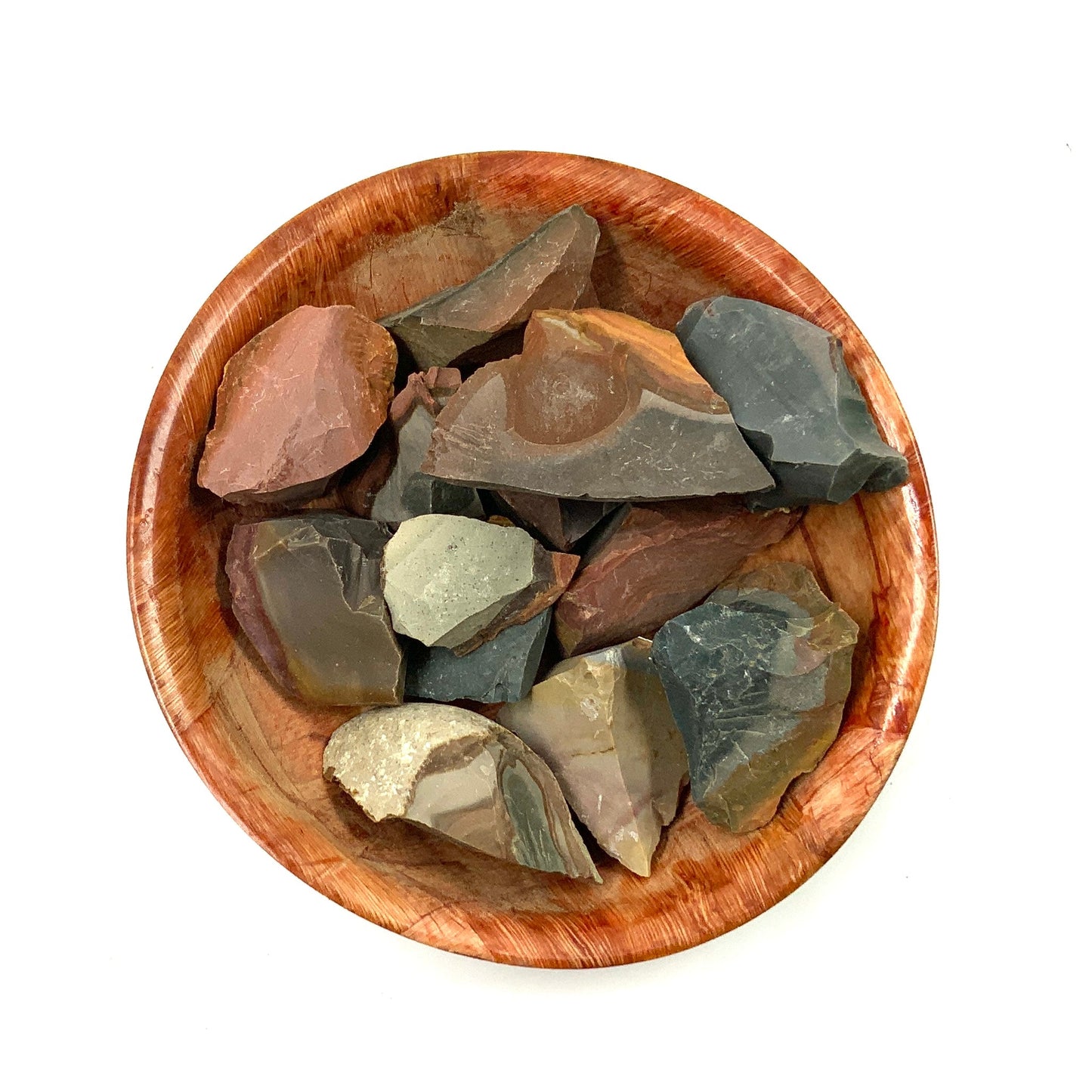 Raw Polychrome Jasper Crystal for Emotional Balance and Grounding