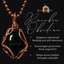 Custom Wrapped Rainbow Obsidian Pendant for Emotional Healing & Protection