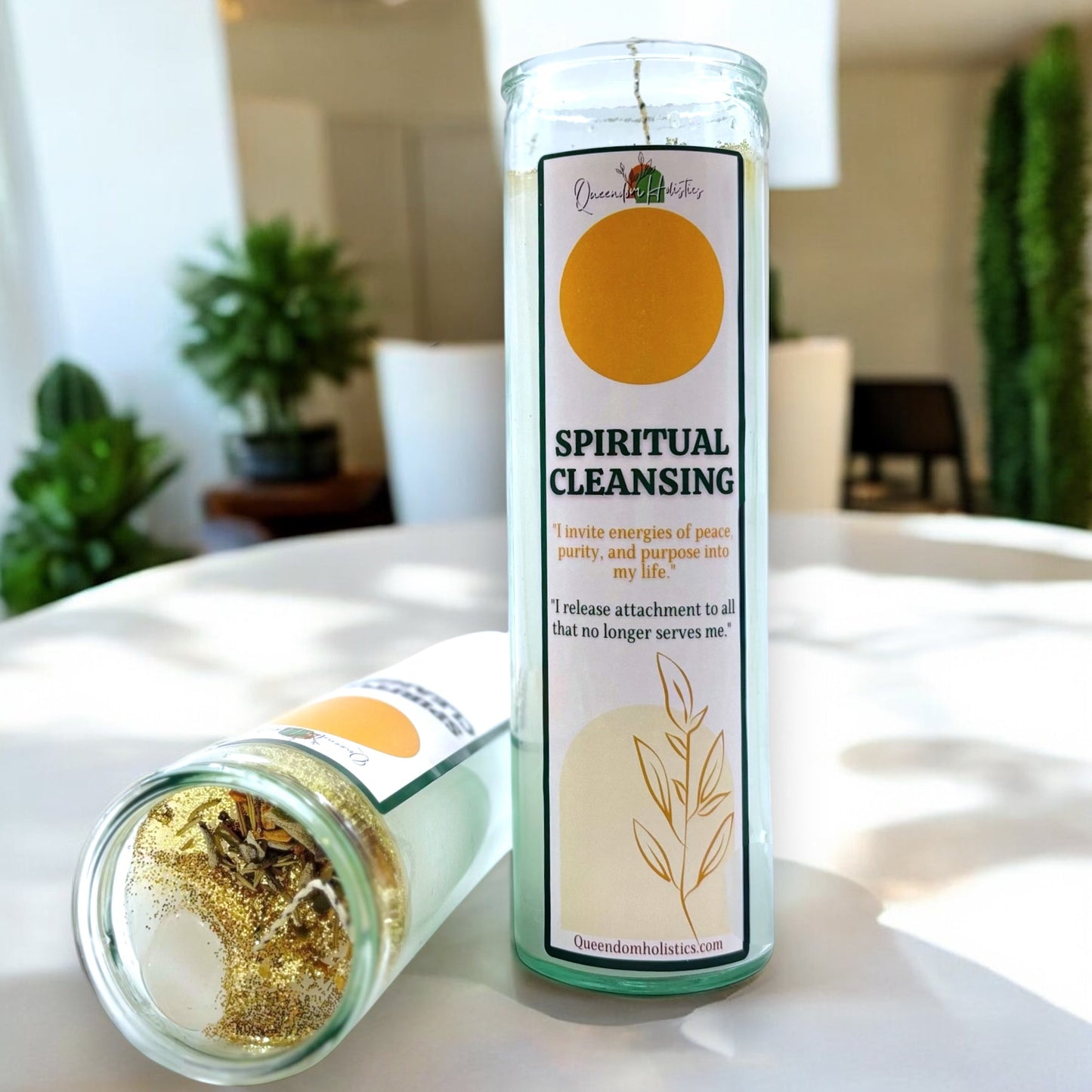 Spiritual Cleansing Intention Candle