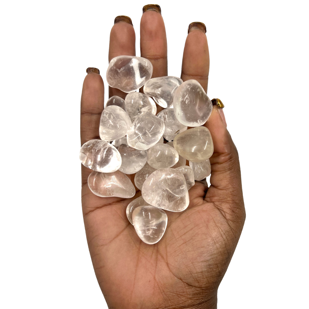 Polished Clear Quartz Crystal for Clarity & Energy Amplifier