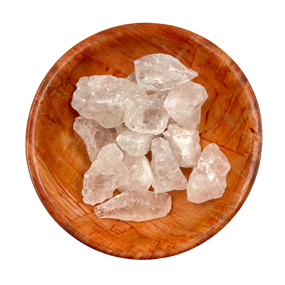 Raw Clear Quartz Crystal for Energy Amplification & Clarity