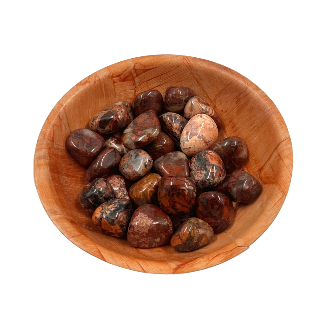 Brecciated Jasper Crystal for Strength, Stability & Motivation