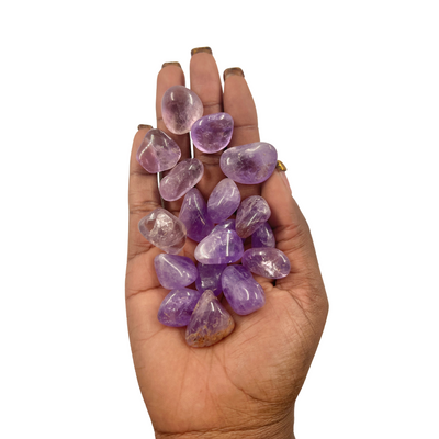 Polished Amethyst Crystal for Stress Relief and Spiritual Balance