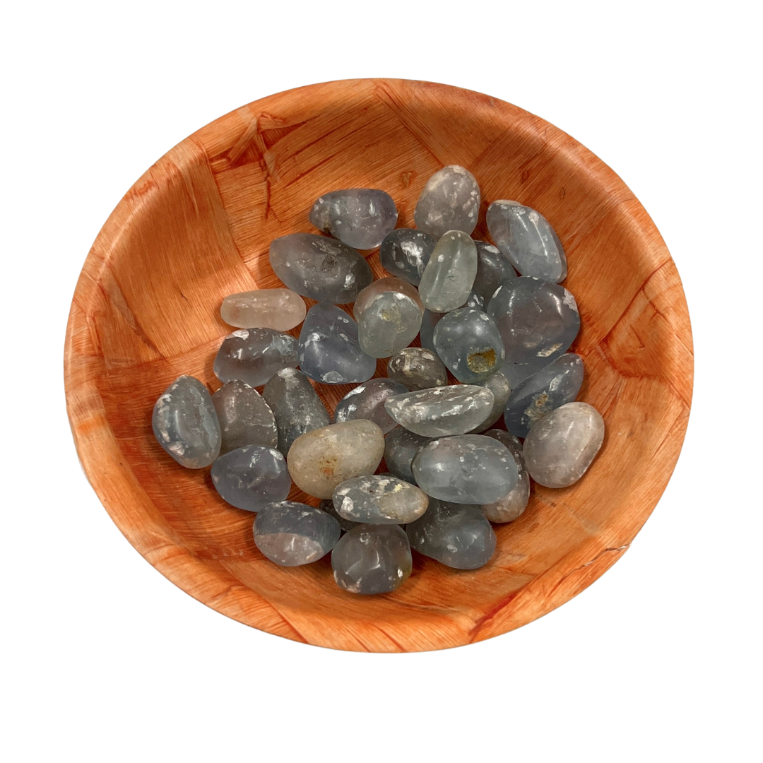Polished Celestite Crystal for Calm, Clarity & Peaceful Energy