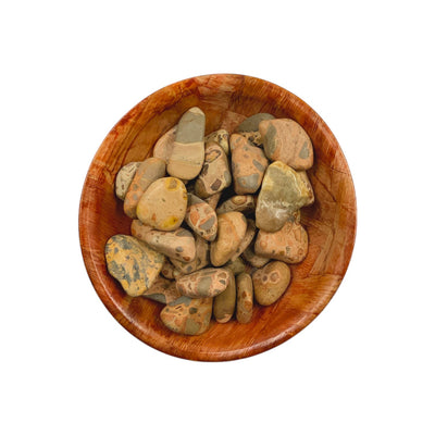 Polished Leopardite Crystal for Grounding, Focus & Emotional Balance