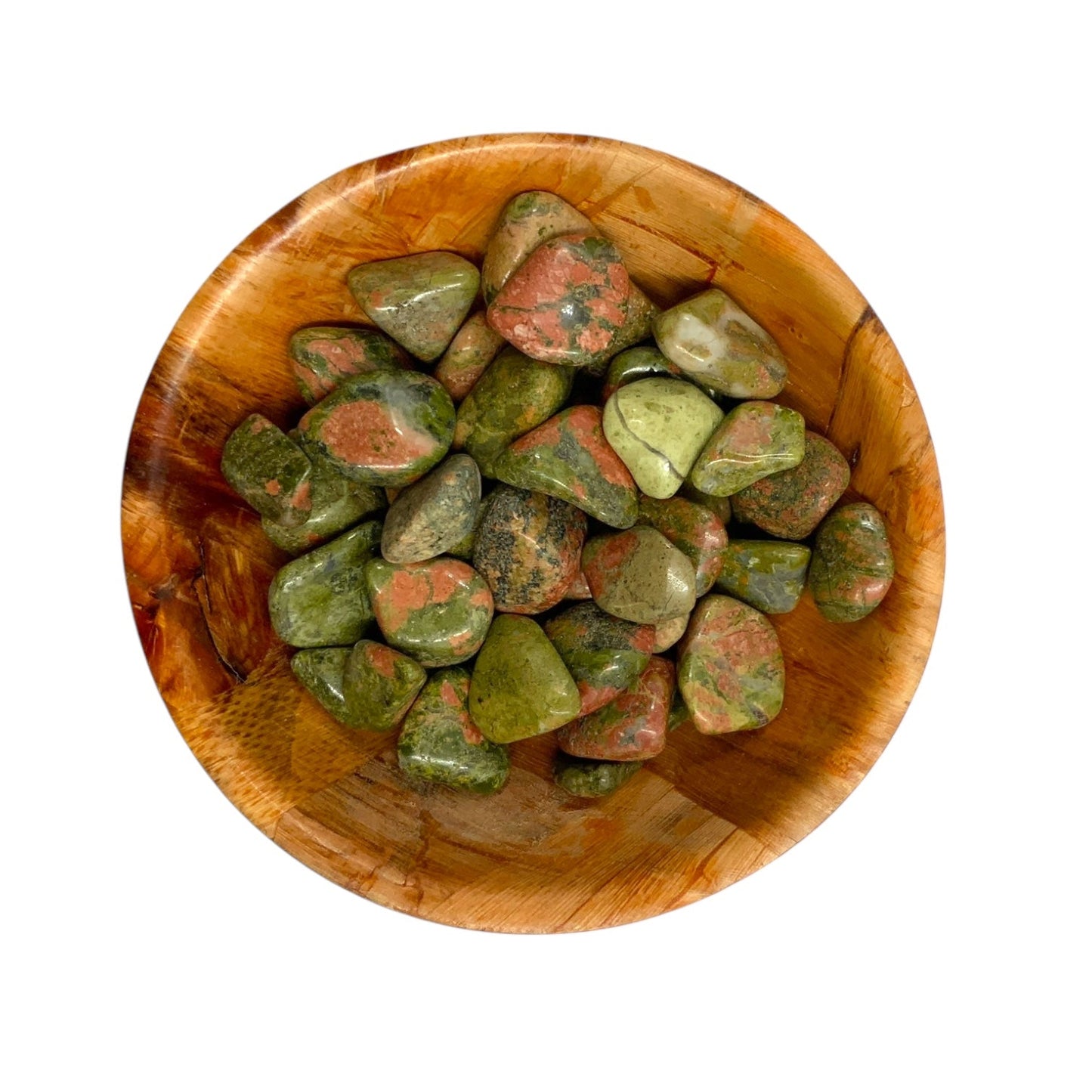 Polished Unakite Crystal for Emotional Healing and Balance