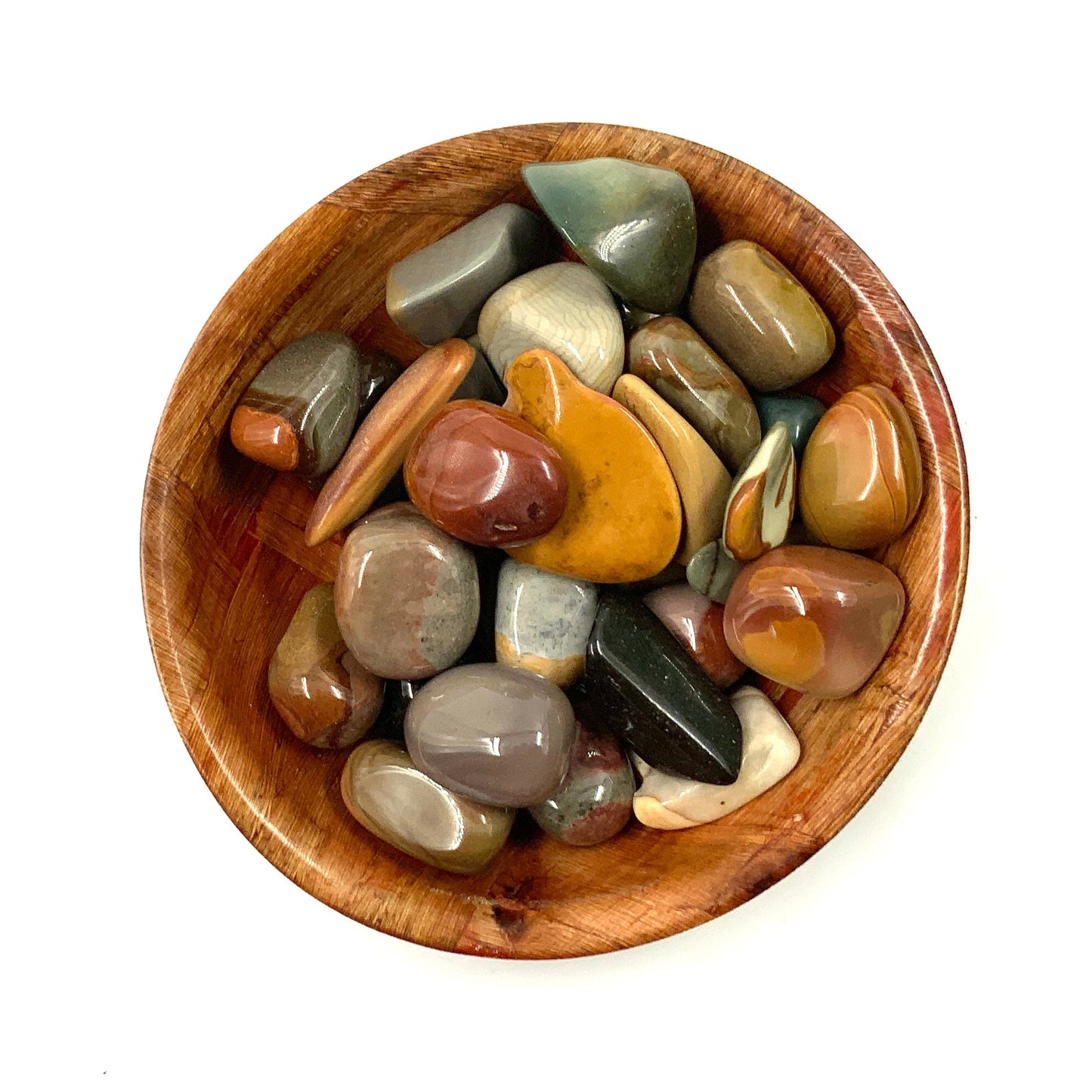 Polychrome Jasper Crystal for Grounding, Stability & Emotional Balance