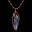 Custom Wrapped Blue Kyanite Pendant for Alignment & Communication