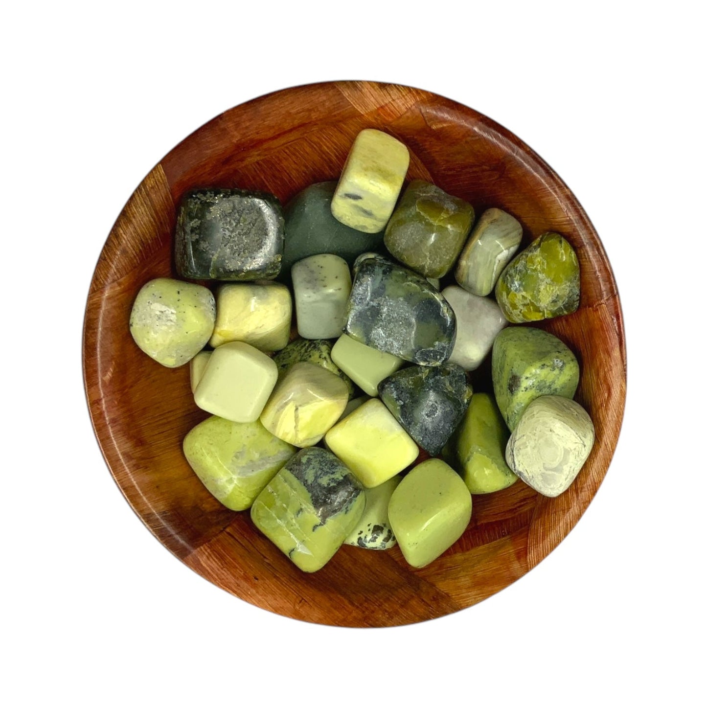 Polished Serpentine Crystal for Stress Relief and Energy Clearing