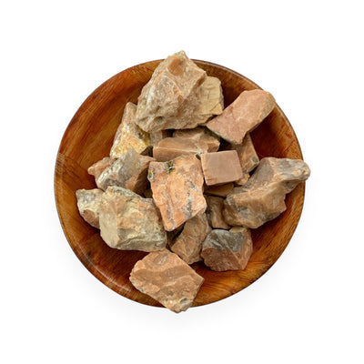 Raw Peach Moonstone Crystal for Emotional Balance & Inner Healing