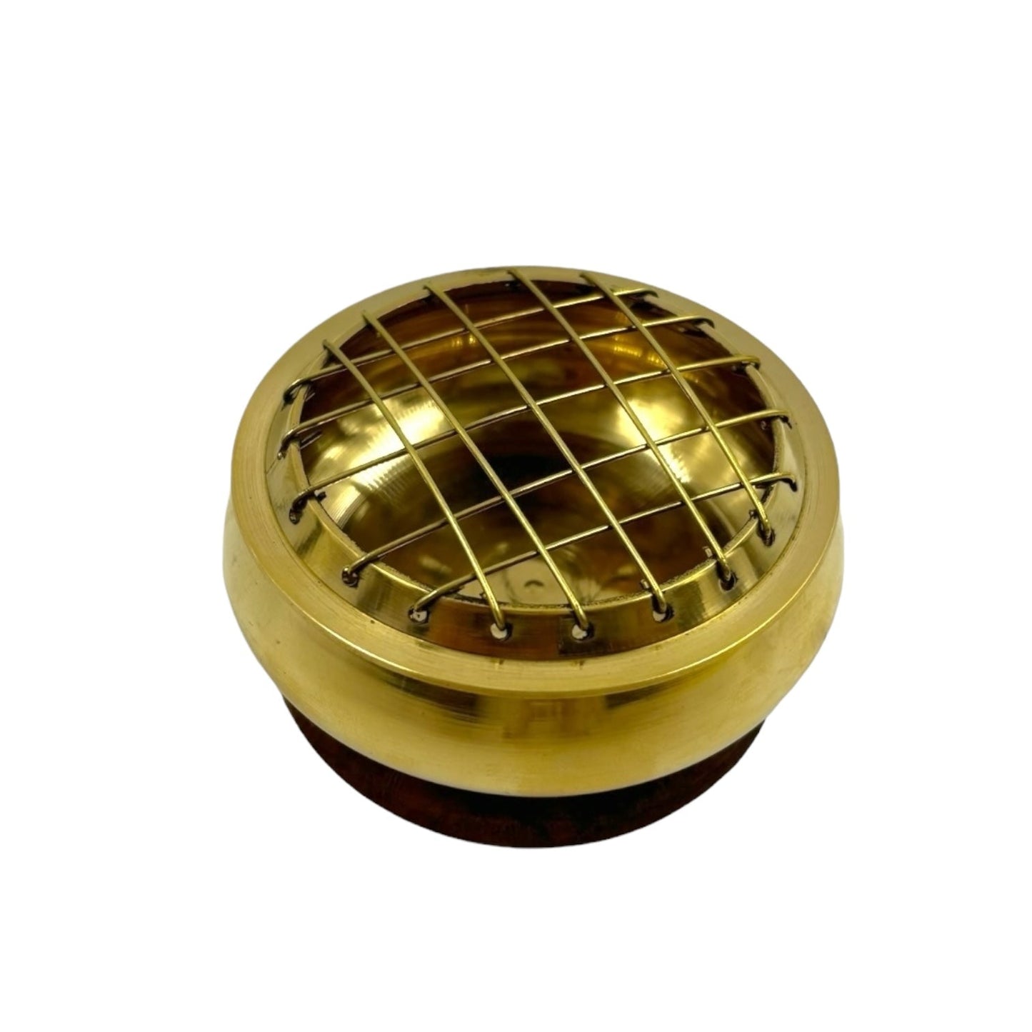 Brass Screen Charcoal Burner 3"D