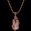 Custom Wrapped Clear Quartz Pendant for Clarity & Energy Amplification