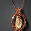 Custom Wrapped Natural Citrine Pendant for Abundance