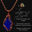 Custom Wrapped Lapis Lazuli Pendant for Wisdom & Self-Expression