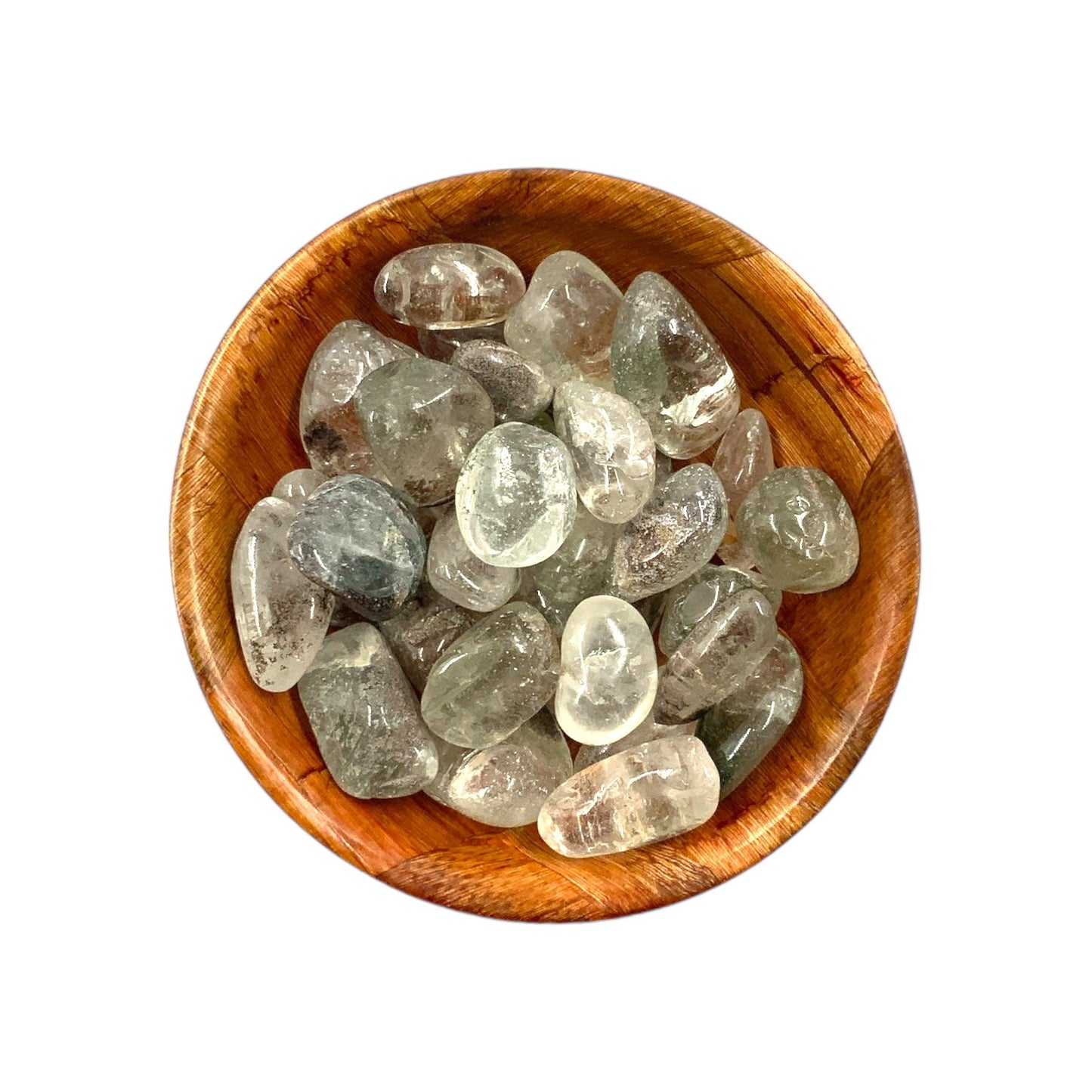 Polished Lodolite Crystal for Meditation, Clarity, and Visualization