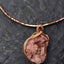 Custom Wrapped Pink Amethyst Pendant for Emotional Healing