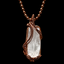 Custom Wrapped Selenite Pendant for Cleansing & Peaceful Energy
