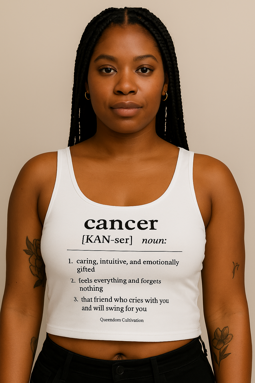"Soft But Certain" | Cancer Crop Top ♋️