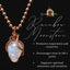 Custom Wrapped Rainbow Moonstone Crystal for Intuition & Emotional Balance