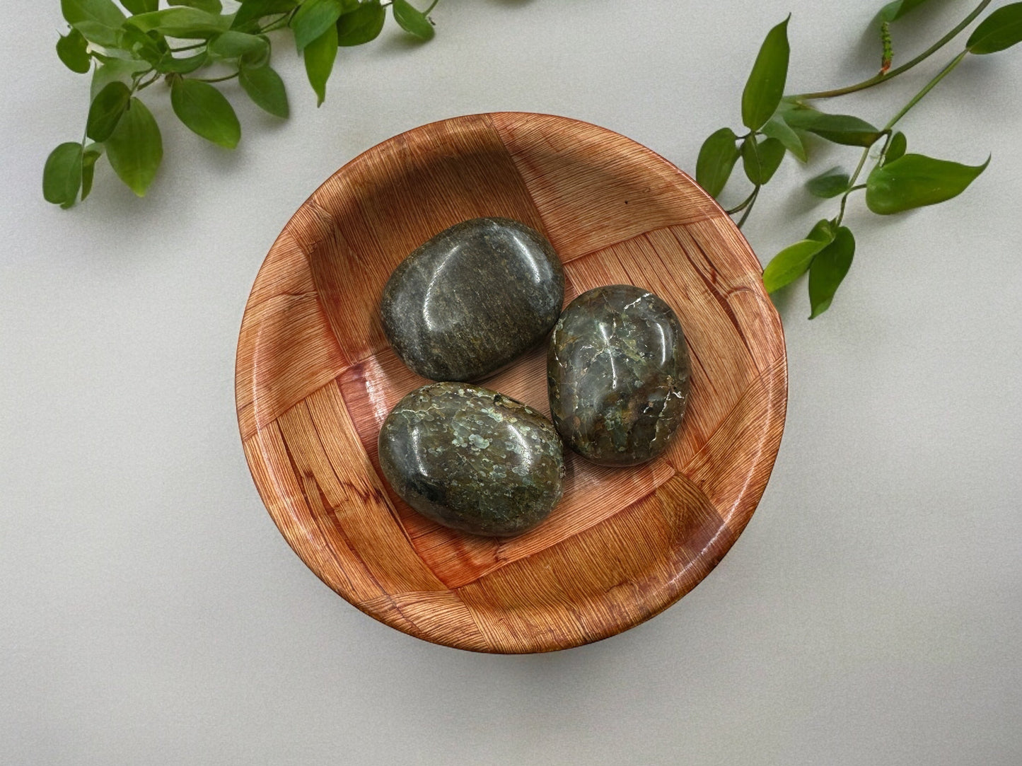 Chrysocolla Palm Stone – Stress Relief & Emotional Healing