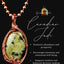 Custom Wrapped Canadian Jade Pendant for Prosperity & Calm Energy