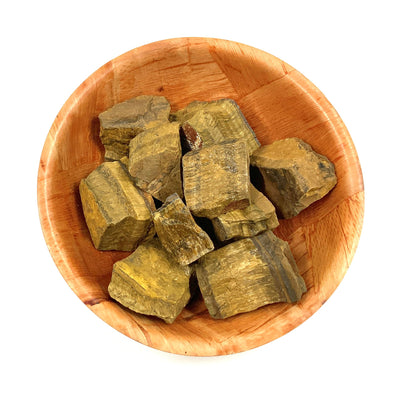 Raw Tiger’s Eye Crystal for Confidence, Focus & Protection